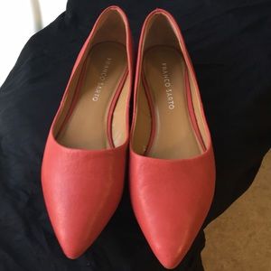 Franco Sarto Red 7M Flat Hazeltine